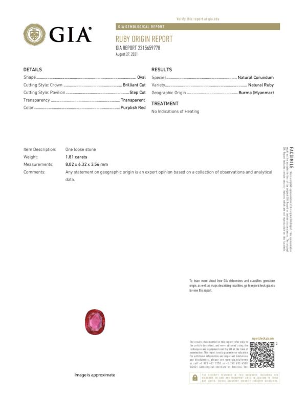a red diamond is shown in this document