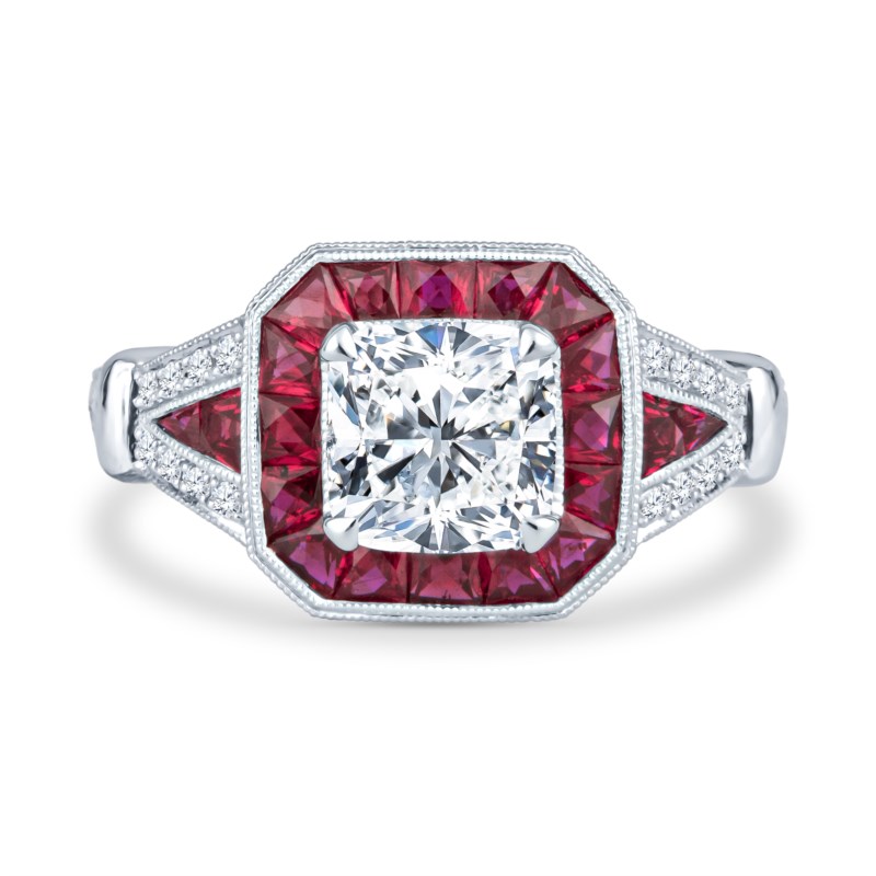 Orange red sapphire and diamond ring , Tiffany & Co | Red diamond ring, Buy diamond  ring, Fine diamond jewelry