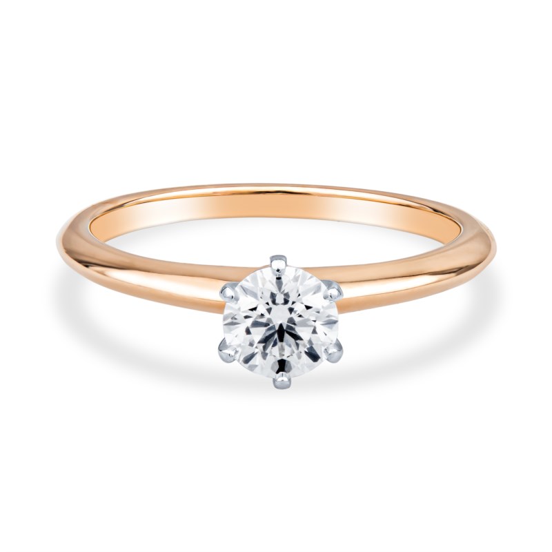Ladies Single Diamond Gold Ring Manufacturer,Supplier,Exporter