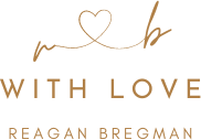 the logo for with love