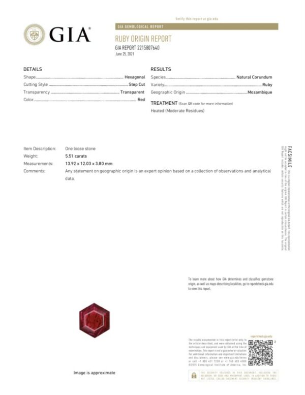 a document with a red object on it