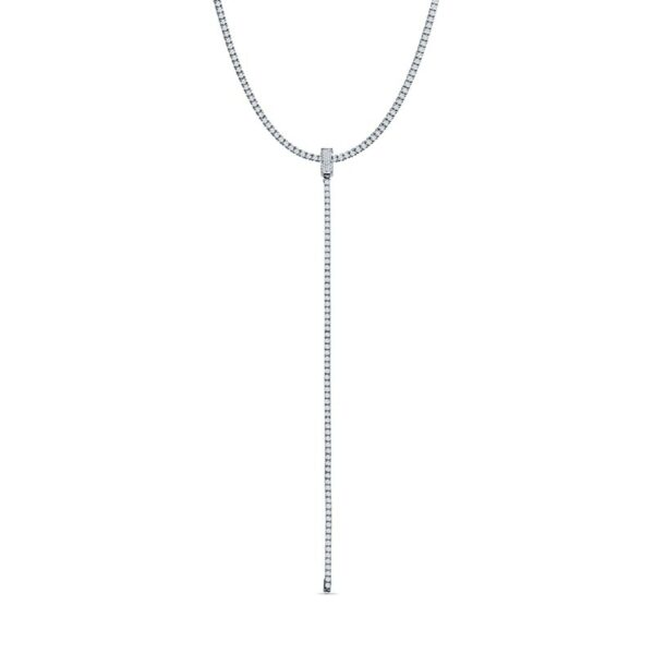 a necklace with a long chain on it