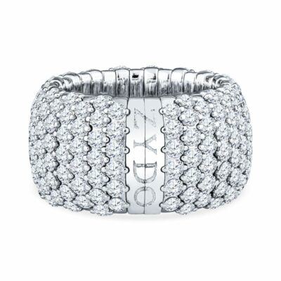Zydo Diamond Domed Stretch Ring