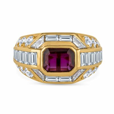 Ruby and Diamond Ring
